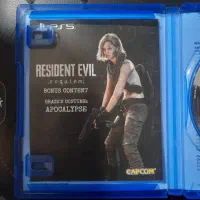 سی دی بازی رزیدنت اویل ps5 در حد نو