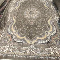 فرش لچک ترنج رنگ زمینه گردویی(12-9-6)متری اکریلیک|فرش|تهران, حکیمیه|دیوار