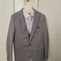 کت شلوار به همراه کفش کالج