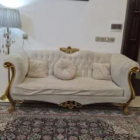 مبلمان نیمه استیل 7 نفره|مبلمان خانگی و میز عسلی|مشهد, کوشش|دیوار