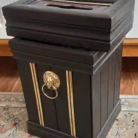 سطل زباله و جا دستمال کاغذی|صنایع دستی و سایر لوازم تزئینی|تهران, تهرانپارس غربی|دیوار