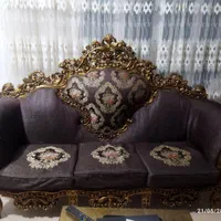 مبل استیل مدل مصری هفت نفره|مبلمان خانگی و میز عسلی|بندر گز, |دیوار