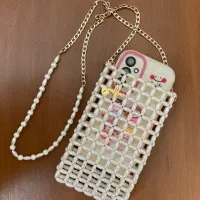 کیف موبایل مرواریدبافی