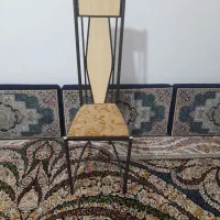 ۲ عدد صندلی فلزی
