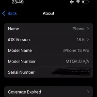 iPhone 15 pro zaa 256|موبایل|گله دار, |دیوار