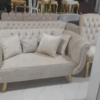 مبلهای مینی مال فرانسوی دسته چوبی|مبلمان خانگی و میز عسلی|ارومیه, |دیوار