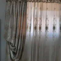 کتیبه ب همزاه حریر و پرده کناری|پرده، رانر، رومیزی|مسجد سلیمان, |دیوار