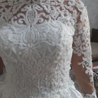 لباس عروس تمام دانتل کار دست|لباس|صفادشت, |دیوار