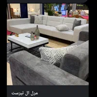 مبل ال تختخواب‌شو همراه یک نفره بامیز وسط و دوعسلی|مبلمان خانگی و میز عسلی|اهواز, گلستان|دیوار