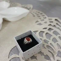 انگشتر نقره عقیق یمن