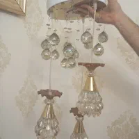 دو عدد لوستر آویز