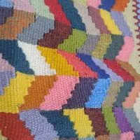 گلیم دستباف کوسن، رومبلی، تابلویی ۴۰×۳۵