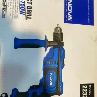 دریل ۷۵۰ وات چکشی نوا ۲۲۳۳ همرا با گارانتی