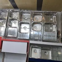 سینک کلاسیک توکار/روکار باکسی لگن متحرک هود گاز