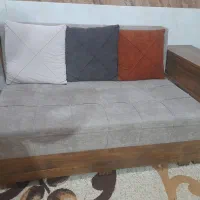 مبل ال هفت نفره|مبلمان خانگی و میز عسلی|اهرم, |دیوار