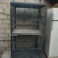 قفس دوطبقه خیلی سنگین