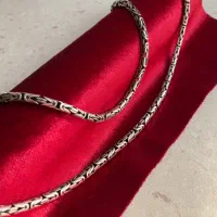 زنجیر نقره کرال تایلندی