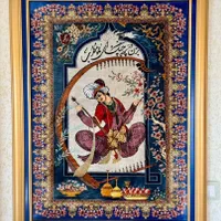 تابلو فرش دستبافت تمام ابریشم قم- گبه دستباف|تابلو فرش|تهران, نیاوران|دیوار