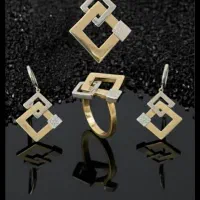 طلا نیم ست در حد نو بدون اجرت|جواهرات|بندرعباس, |دیوار