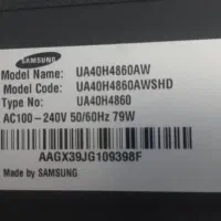تلوزیون سامسونگ ۴۰اینچ|تلویزیون و پروژکتور|هشتگرد, شهرک راه آهن|دیوار