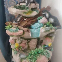 آبنما|مجسمه، تندیس، ماکت|قم, صفاشهر|دیوار