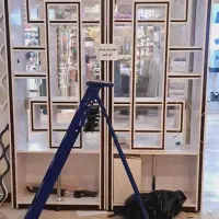 ۳عدد ویترین ام دی اف در حد نو|بوفه، ویترین، کنسول|خلیل آباد, |دیوار