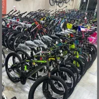 دوچرخه /رینگ اسپرت+ تنه آلومینیومی لاستیک پهن