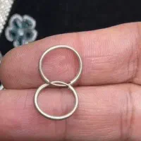 گوشواره نقره خارجی