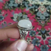 انگشتر تمام نقره925با سنگ در نجف|جواهرات|الیگودرز, |دیوار
