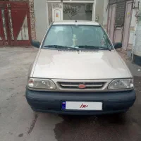 پراید بدون رنگ تک سوز درحد