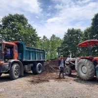 خاک و کود طبیعی مرغوب برای باغچه|خدمات باغبانی و درختکاری|رشت, لاکان|دیوار