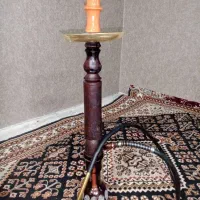 قلیان چوب سرخ و گردو