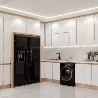 (از دم قسط) کابینت آشپزخانه تمامی فاز های پرند|مصالح و تجهیزات ساختمان|پرند, فاز ۴|دیوار