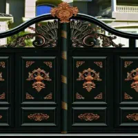 نقاشی ساختمان و در وپنجره