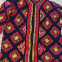 بافت تیکه بافی شده دستبافت|لباس|کرمانشاه, |دیوار