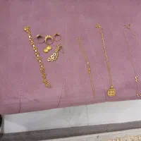 فروش 26 گرم تلا 18عیار زنجیر و پلاک