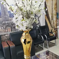گل مصنوعی به همراه گلدان|گل مصنوعی|شیروان (خراسان), |دیوار