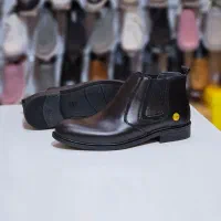 انواع نیم بوت چرم طبیعی مردانه|کیف، کفش، کمربند|اصفهان, تخت فولاد|دیوار