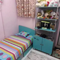 سرویس تخت و کمد و ویترین کودک تا ۱۰ سال|تخت و سرویس خواب|دلیجان, |دیوار