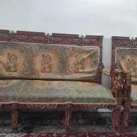 مبل و ناهارخوری چوب گردو|مبلمان خانگی و میز عسلی|آمل, |دیوار
