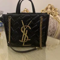 کیف چرم مشکی نو