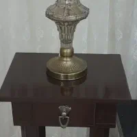 یک جفت میز وآباژور سالم|صنایع دستی و سایر لوازم تزئینی|ملایر, |دیوار