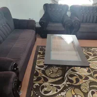 مبل هفت نفره همراه میز