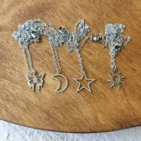 گردنبند های استیل دونه ای،یکجا