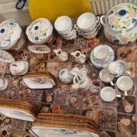 والتر طرح ناتاشا عصرونه خوری گل پنبه آرام پز|ظروف سرو و پذیرایی|طرقبه, |دیوار