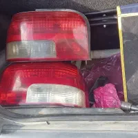 یک جفت خطر عقب پراید در حد ودرمون  پراید