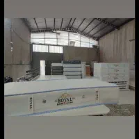 تشک تک نفره 90×200 تمام مشکی*3بالشت ارسال درب منزل