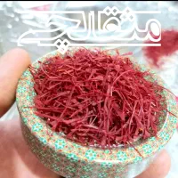 نیم مثقال زعفران لوکس خاتم سوپرنگین قلم درشت