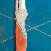 چاقو ضامن دار بزرگ نونو با غلاف|کلکسیون و سرگرمی|زرند, |دیوار