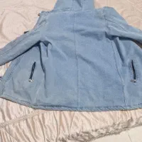 کاپشن جین خز دار کلا داربه همراه شلوارجین ترک اصل|لباس|شیراز, شهرک رضوان|دیوار
